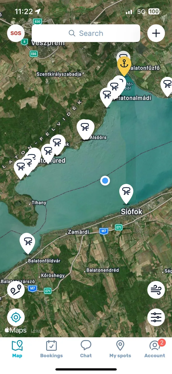 Vitorlázás a Balatonon és Adrián